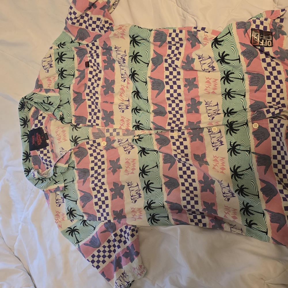 Vans Multicolor Graphic Button-Up Shirt